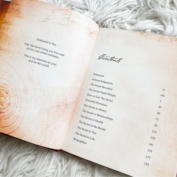 The Secret Rhonda Byrne Hardcover Self Help Law of Attraction Book - Picture 5 of 5